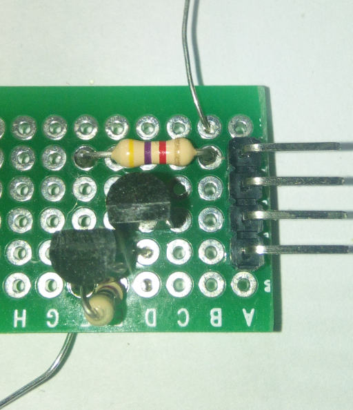 Front of the pcb